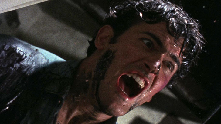Bruce Campbell como Ash Willians em Uma Noite Alucinante