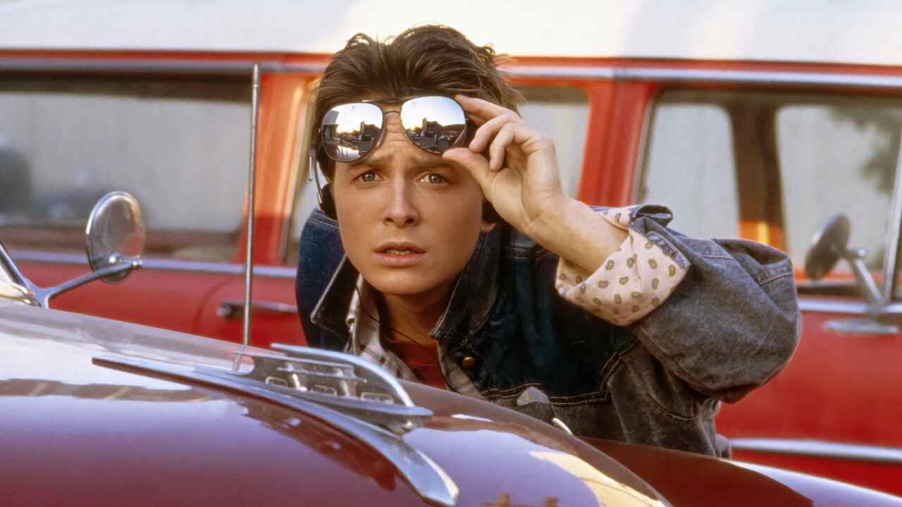 Michael J. Fox em De Volta para o Futuro