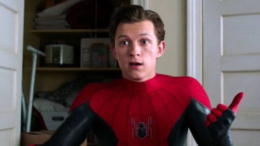 Tom Holland como o Homem-Aranha no MCU.