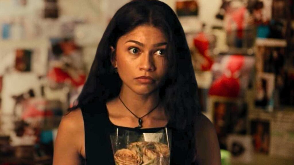 Zendaya como MJ em Homem-Aranha: Um Novo dia.