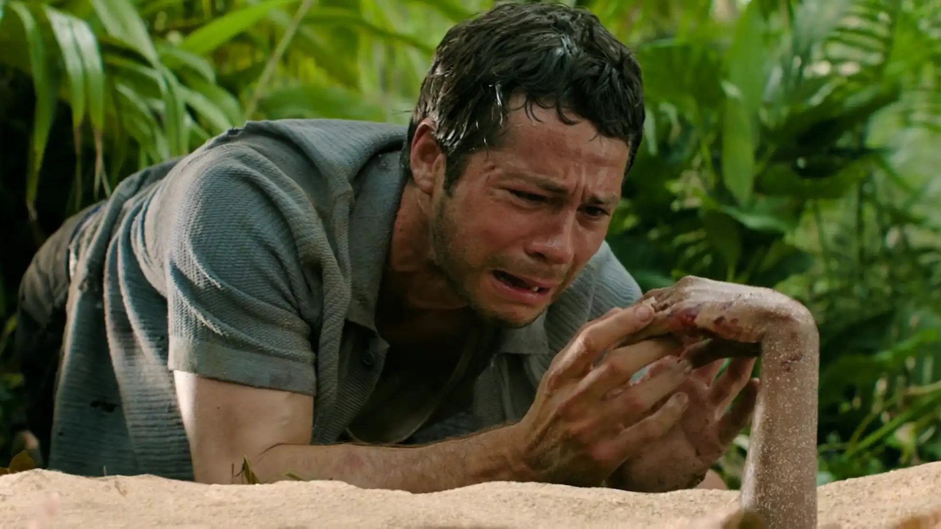 Dylan OBrien no filme Socorro! (Send Help)